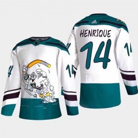 Anaheim Ducks Adam Henrique 14 2020-21 Reverse Retro Authentic Shirt - Mannen